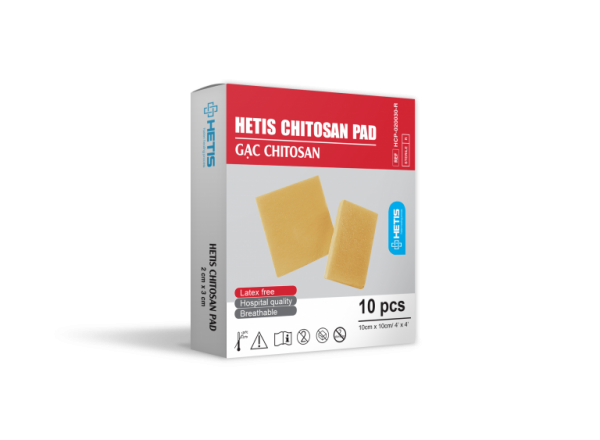 HETIS CHITOSAN PAD – CHITOSAN GAUZE