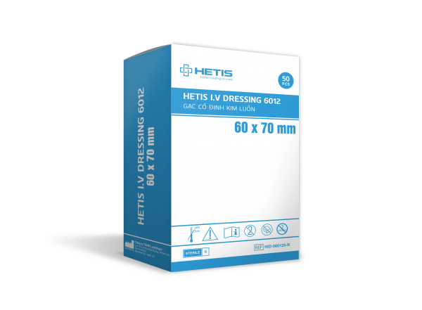 HETIS I.V DRESSING – GẠC CỐ ĐỊNH KIM LUỒN