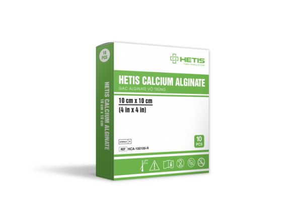 HETIS CALCIUM ALGINATE – GẠC ALGINATE VÔ TRÙNG