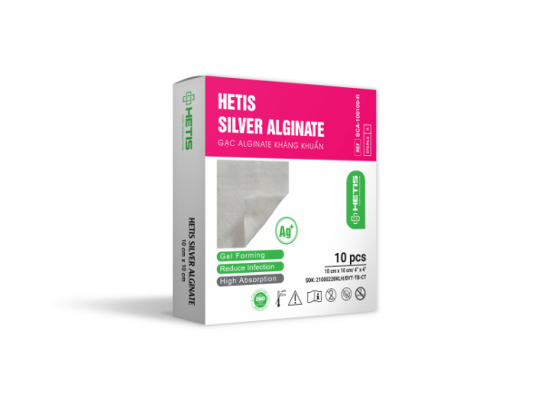 HETIS SILVER ALGINATE – GẠC ALGINATE KHÁNG KHUẨN